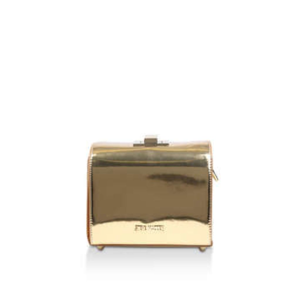 Steve Madden Bstory - Metallic Gold Embellished Handbag