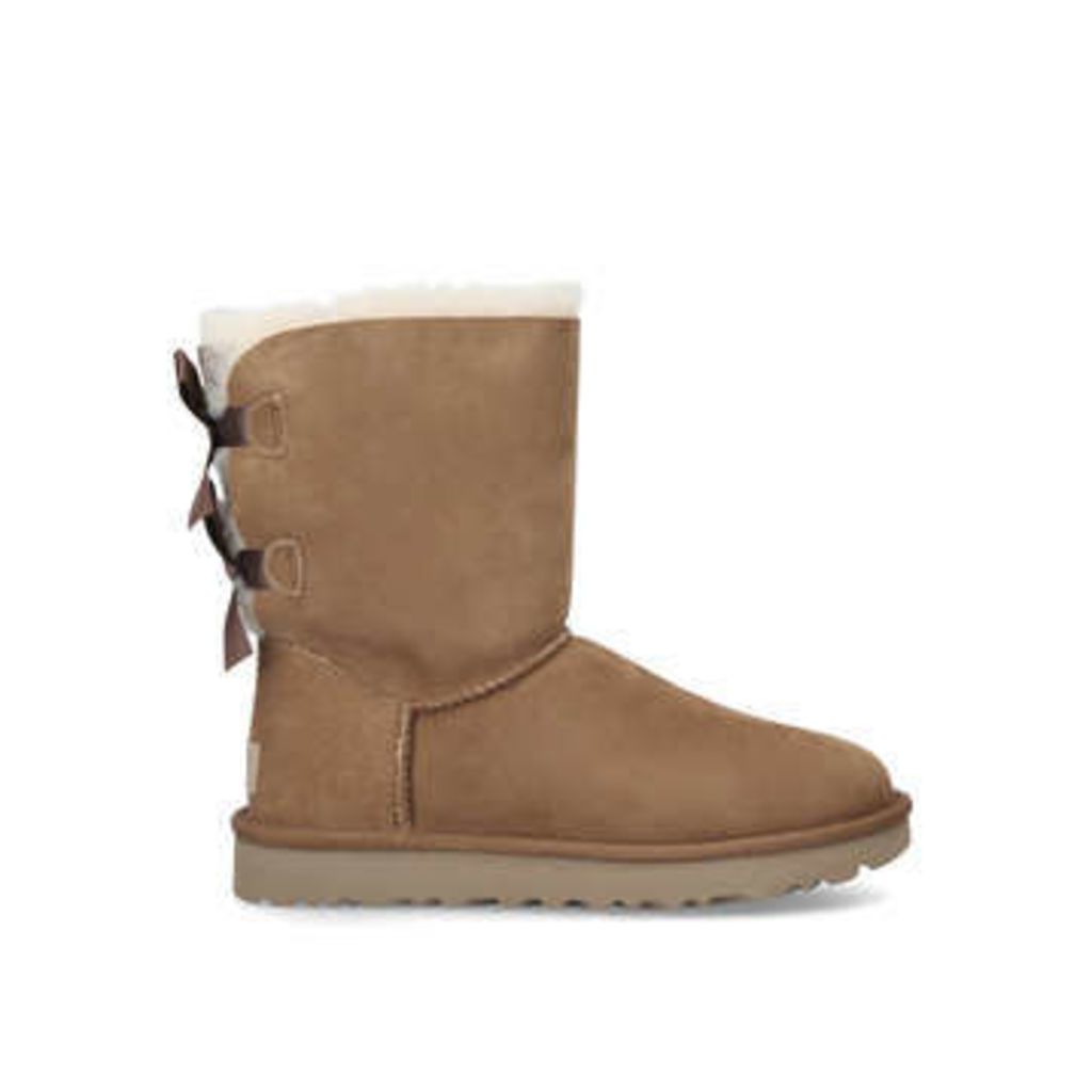 Ugg Bailey Bow Ii - Tan Ugg Boot With Double Bow At The Back