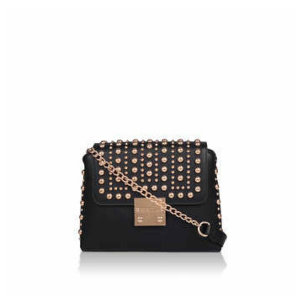 Mini Blink Studded Bag - Black Embellished Shoulder Bag
