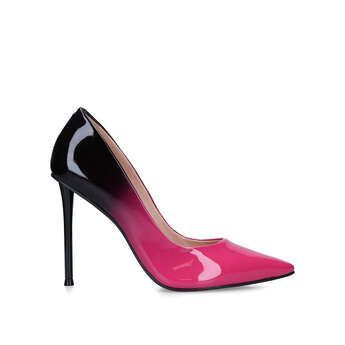 Sharp Ombre - Pink Patent Ombre Stiletto Courts