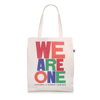 We Are One London Tote - NHS Canvas Tote Bag London Edition