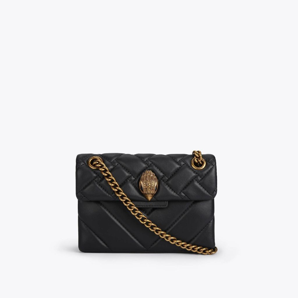 Mini Kensington - Black Quilted Leather Mini Bag