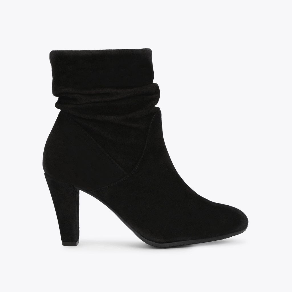 Women's Ankle Boots Black Heeled Rita