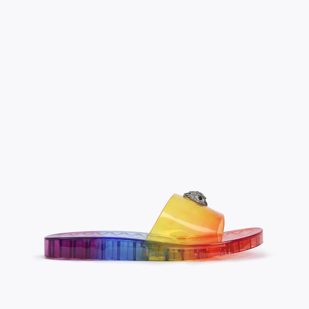 Women's Slider Sandals Rainbow Maddie