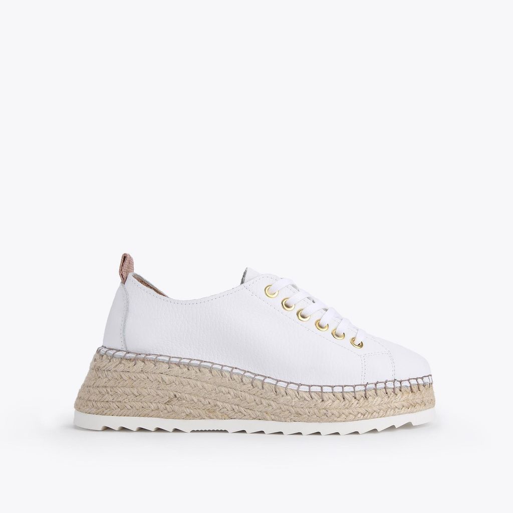 Women's Trainers White Espadrille Chase