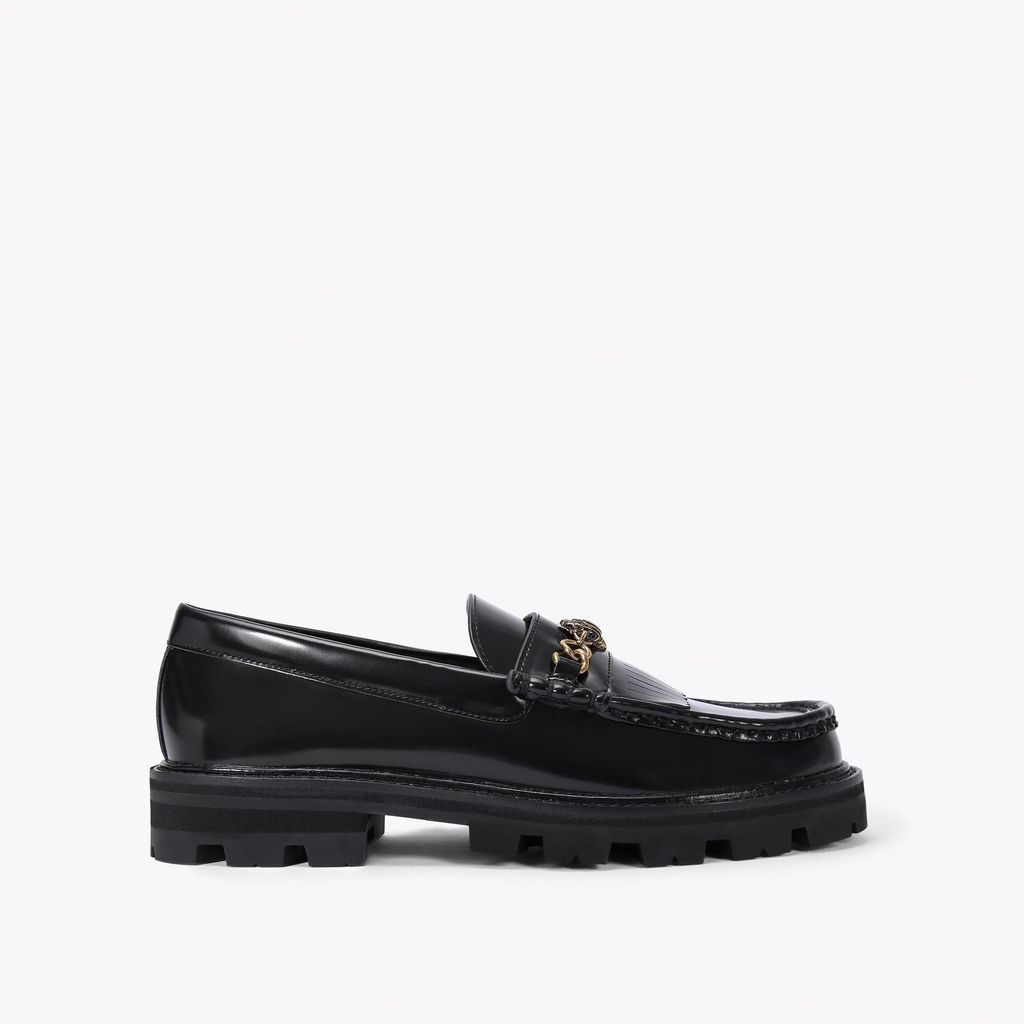 Women's Loafers Black Leather Carnaby