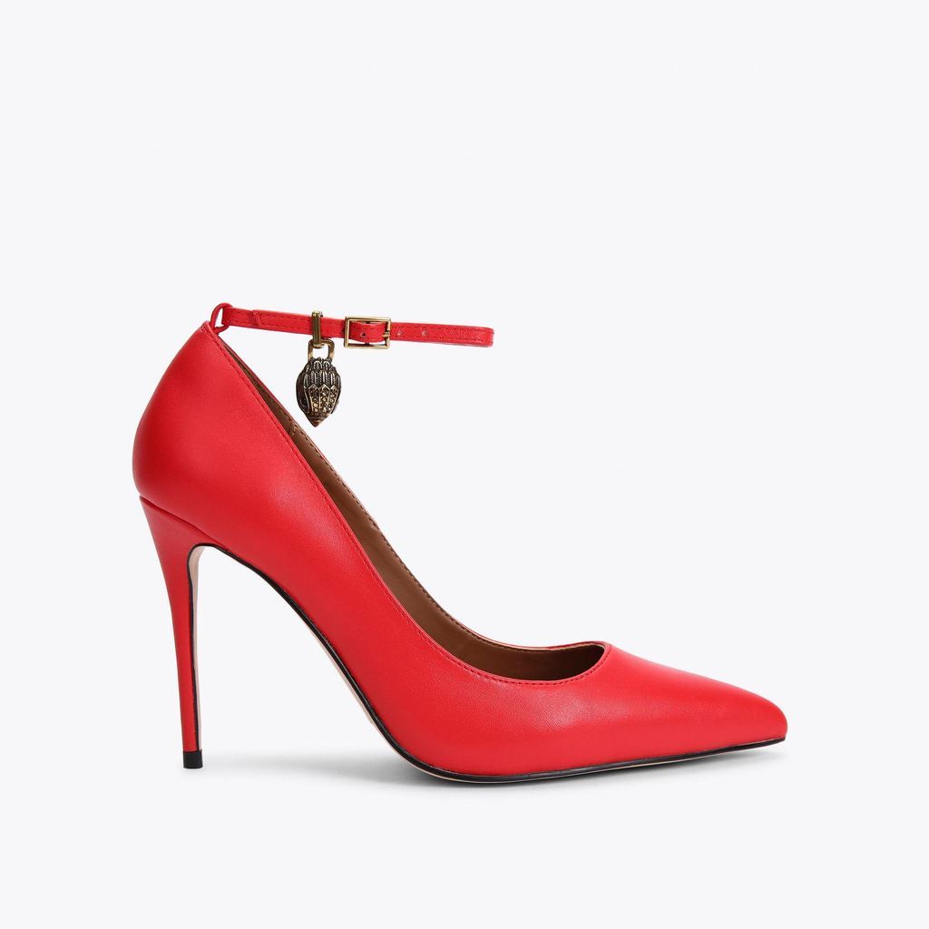 Women's Heels Red Leather Stiletto