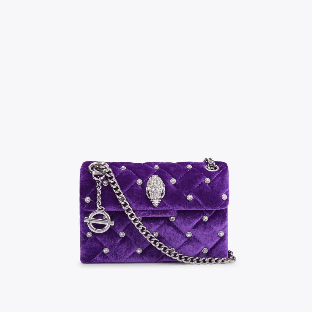 Women's Kensington Bag Purple Velvet