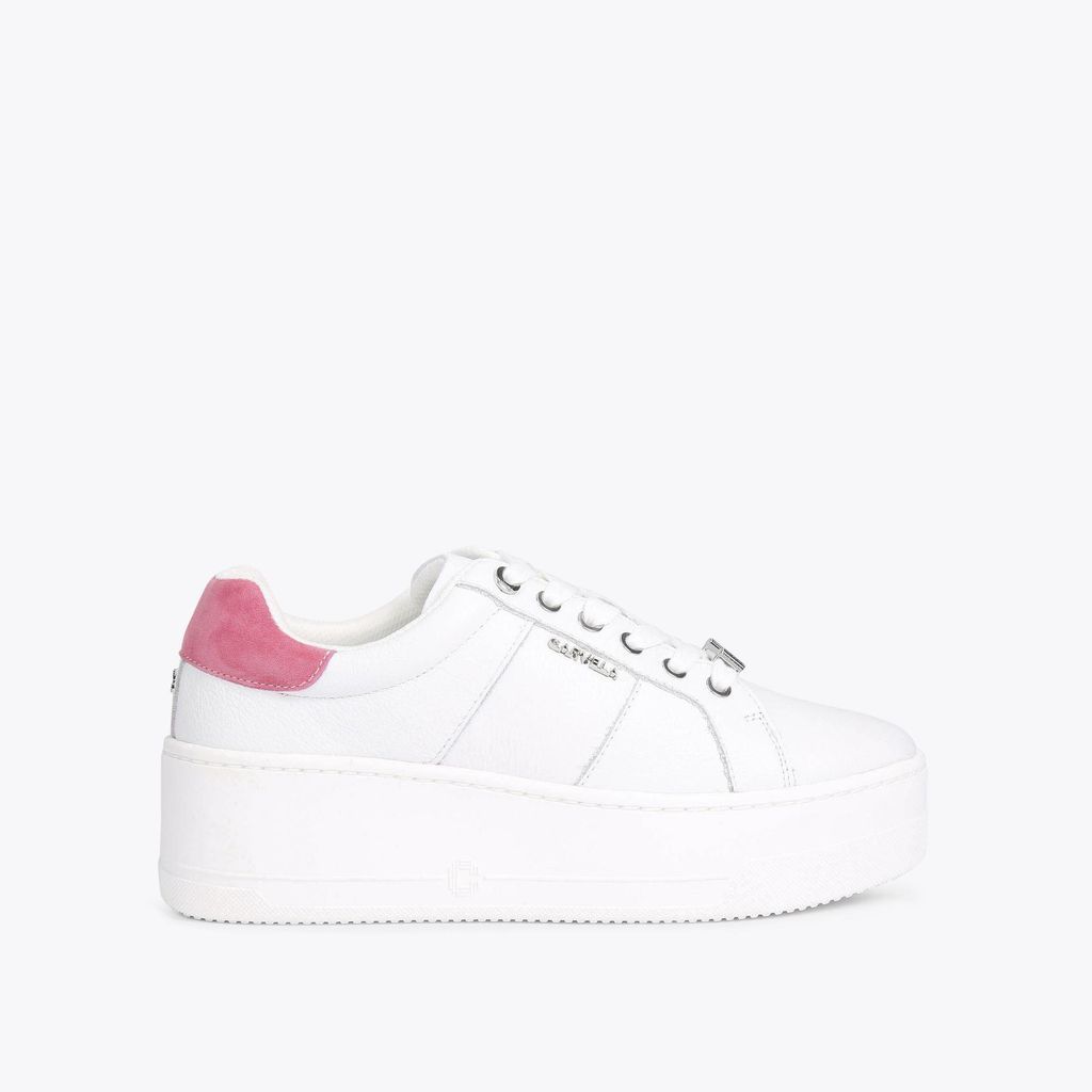 Women's Trainers White Combination Leather