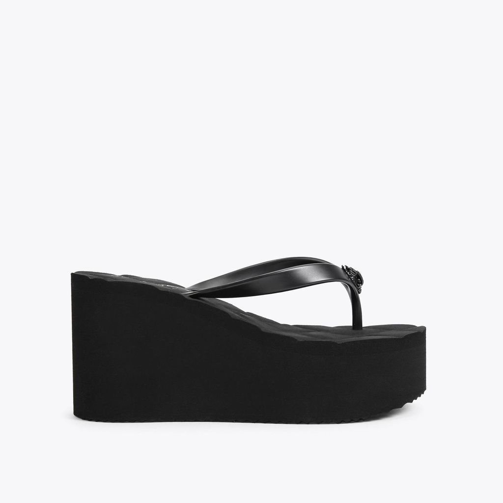 Women's Flip Flop Sandals Black Kensington