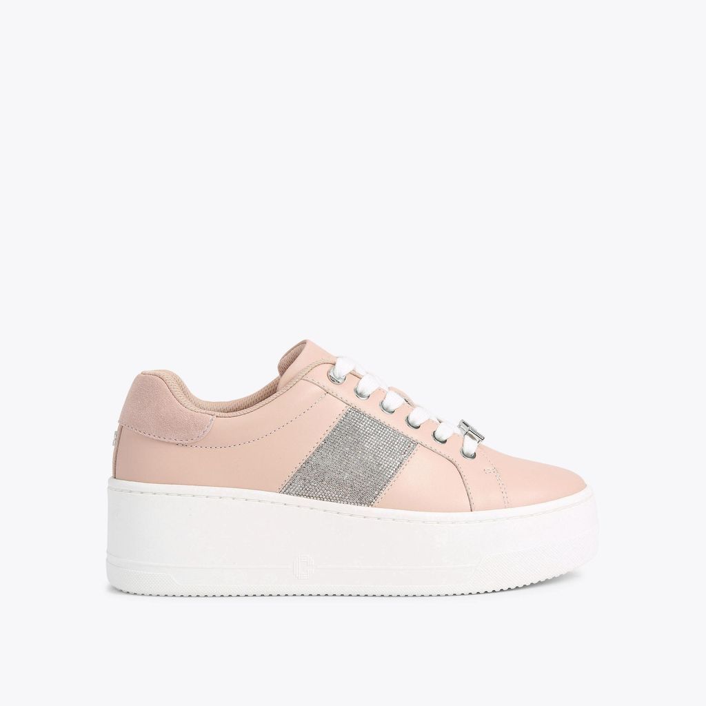 Women's Trainers Blush Leather Connected