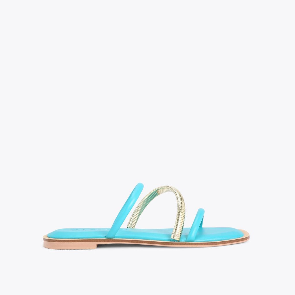 Women's Sandals Turquoise Synthetic Roma