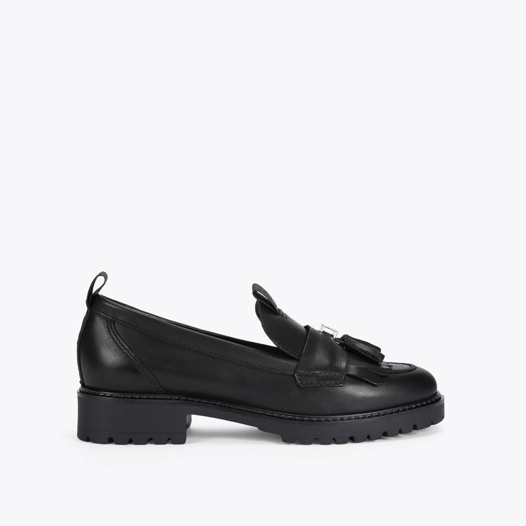 Women's Loafers Black Leather Macy