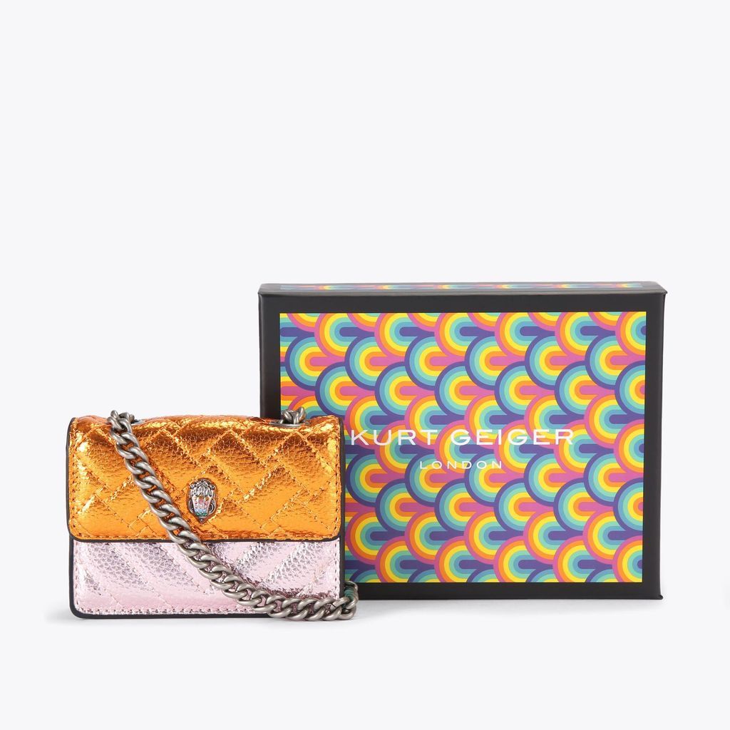 Micro Kensington - Multi-Coloured Micro Quilted Cross Body Bag