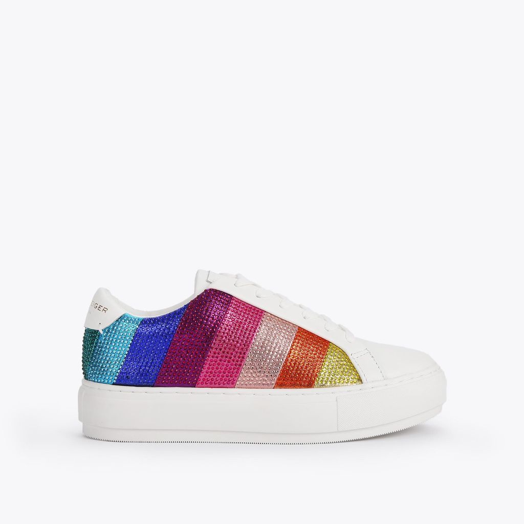 Women's Trainers Mult Other Laney Stripe Crystal