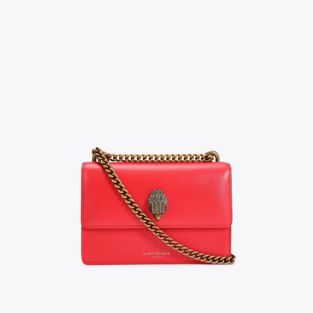 Women's Cross Body Bag Red Leather Shoreditch
