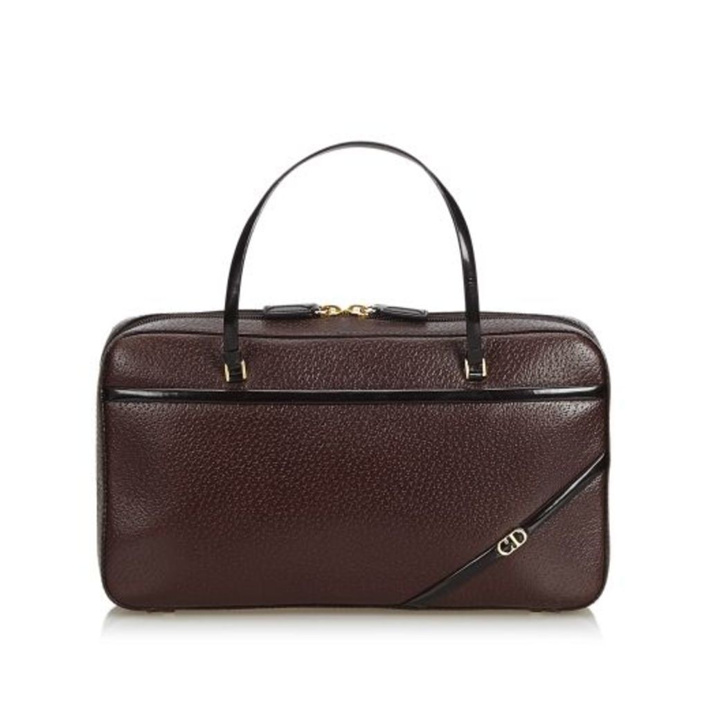 Dior Brown Leather Handbag