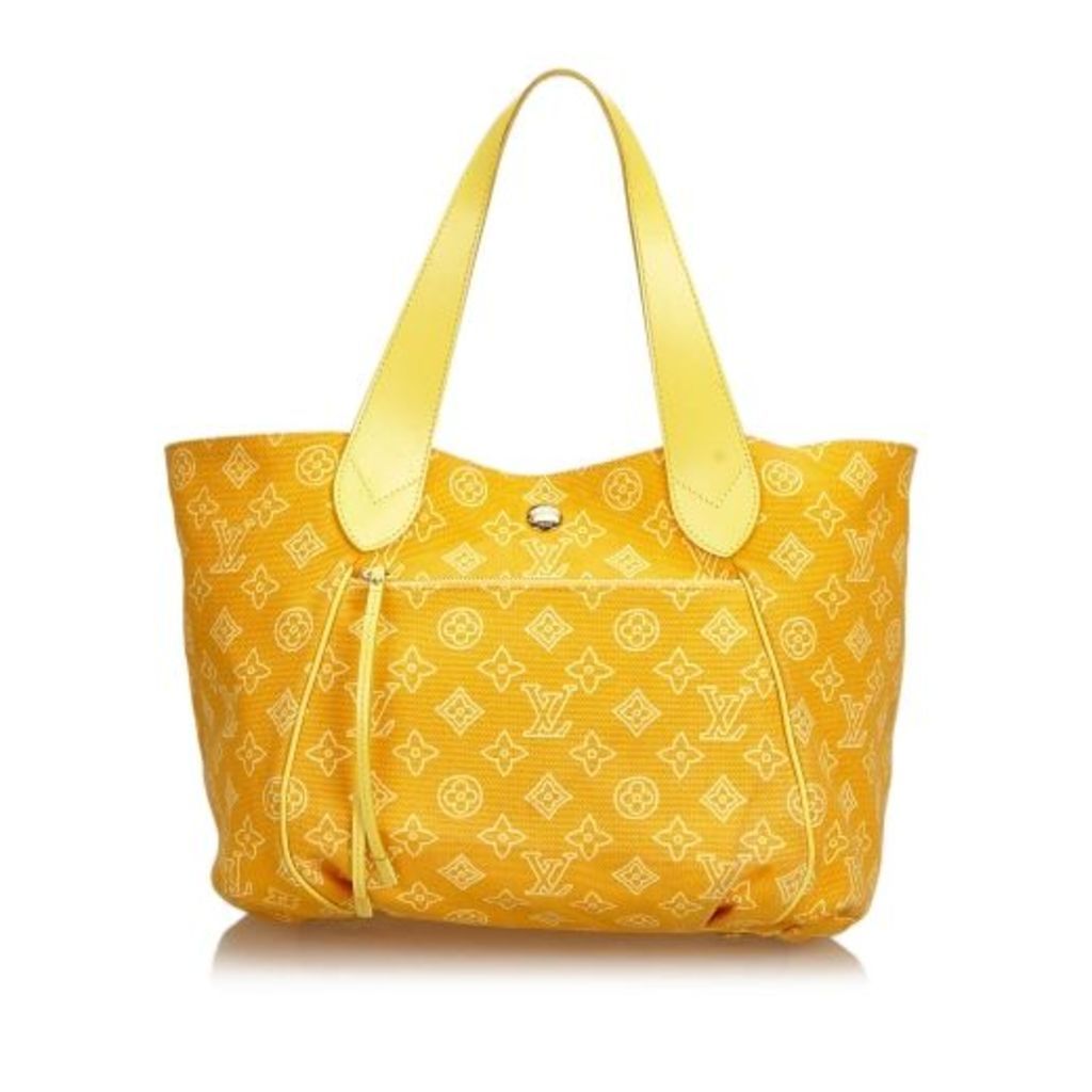 Louis Vuitton Yellow Tote Bag