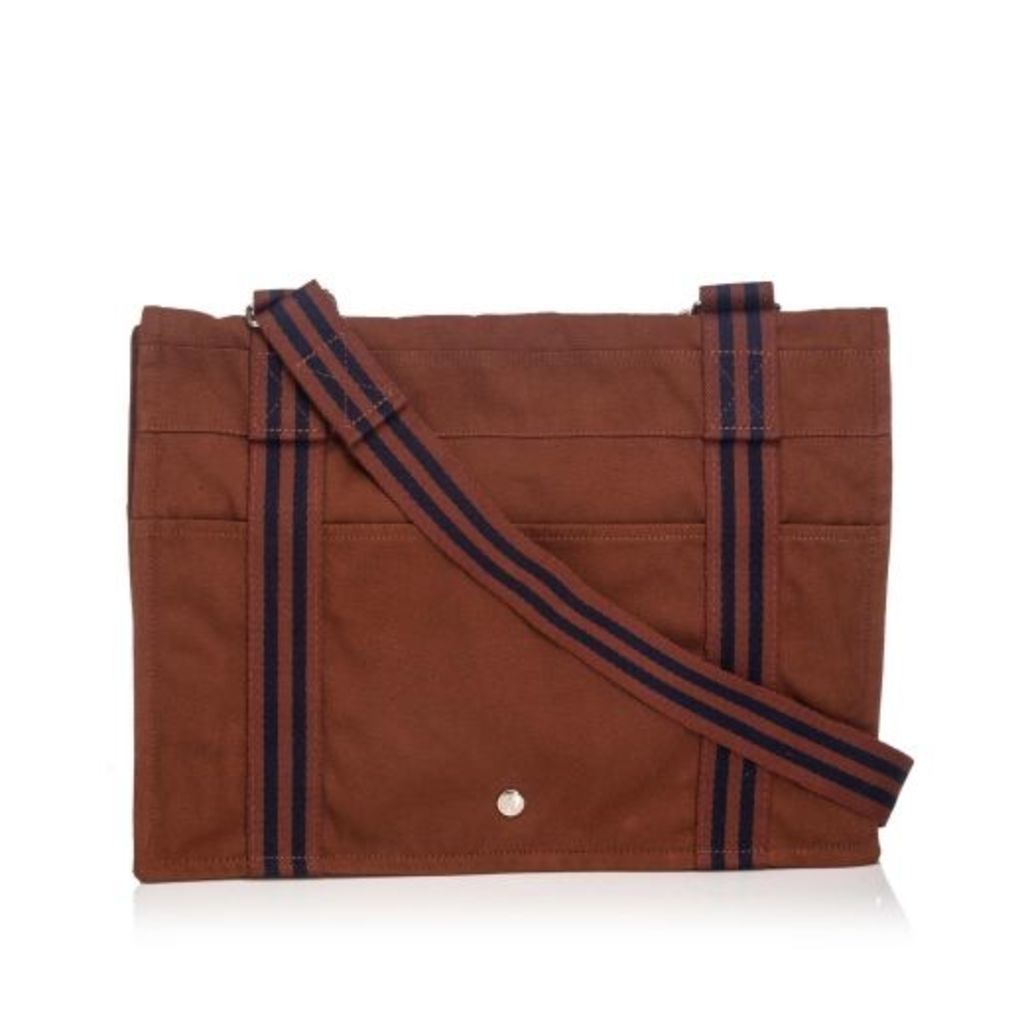 Hermes Brown Fourre Tout Besace Mm