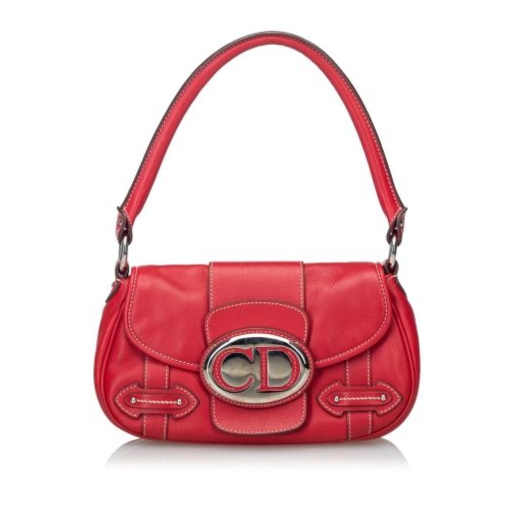 Dior Red Leather Handbag