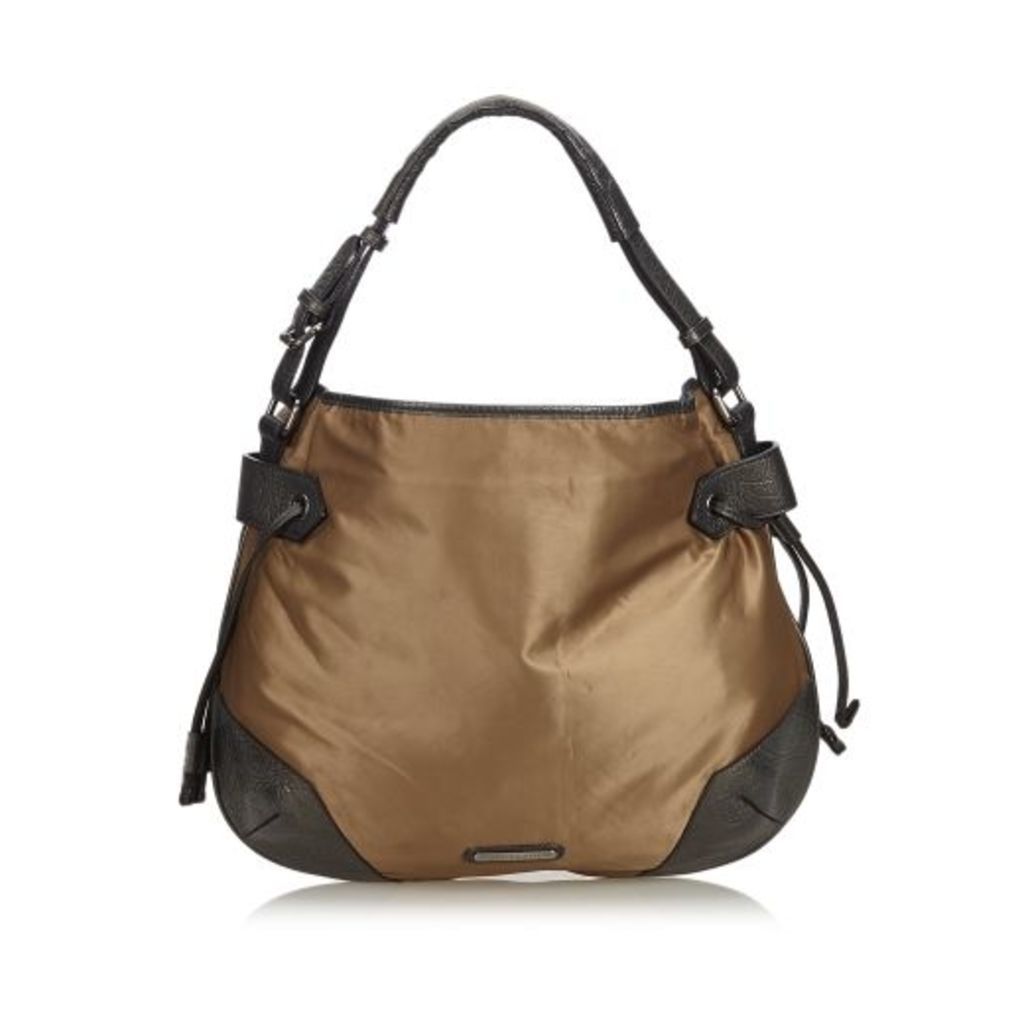 Burberry Brown Nylon Handbag