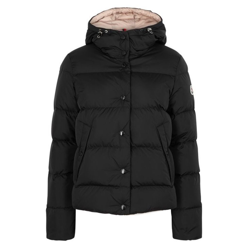Moncler Lena Black Quilted Shell Jacket