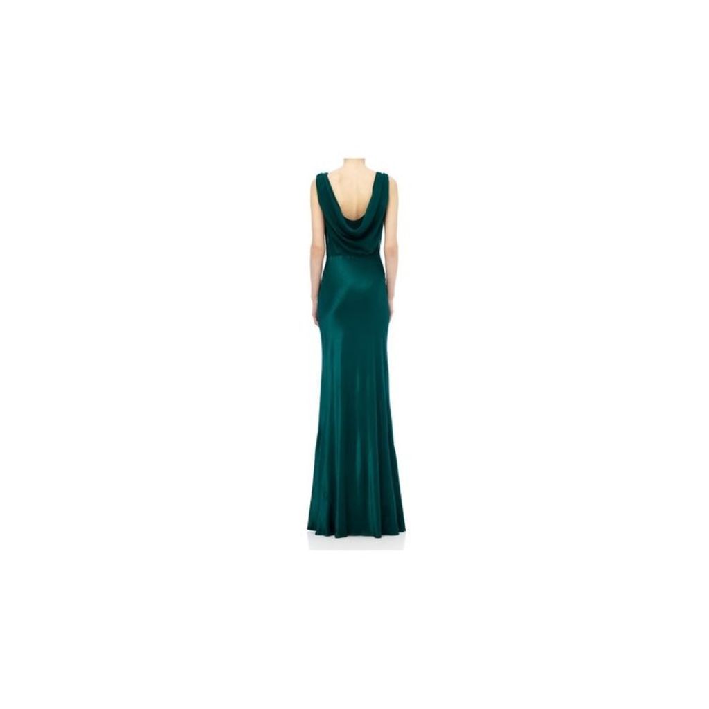 GHOST Claudia Dress Emerald Sea