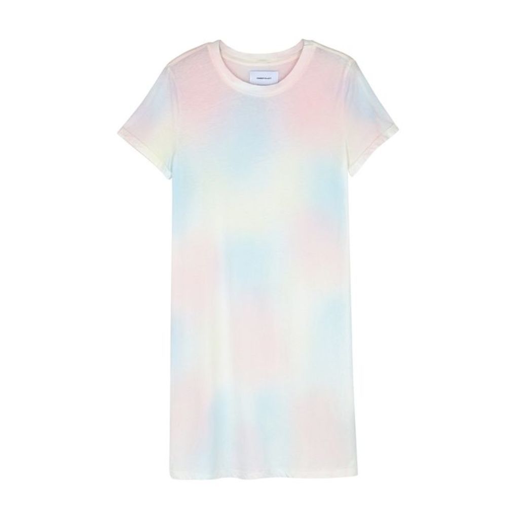 Current/Elliott Beatnik Tie-dye Cotton T-shirt Dress