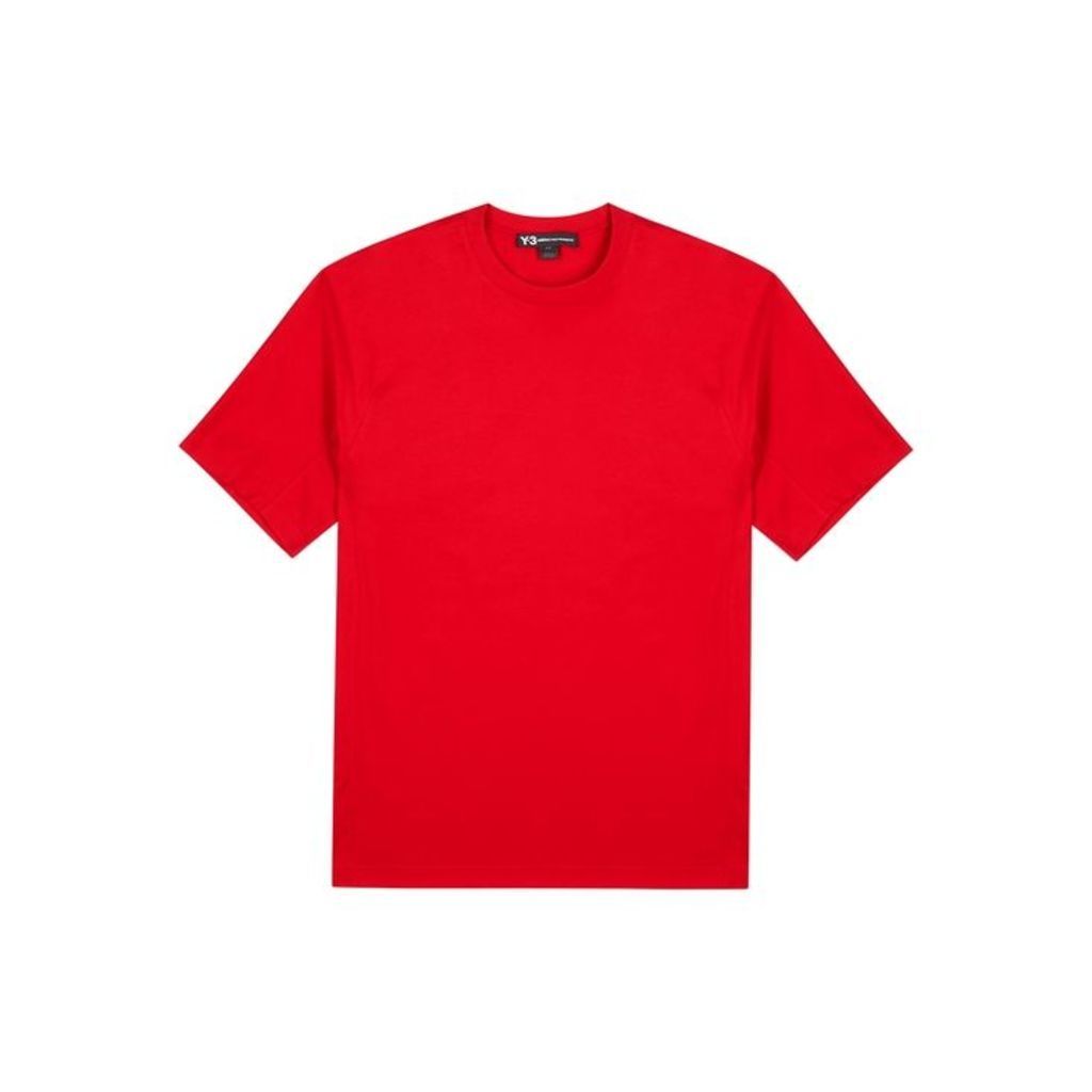 Y-3 Red Cotton T-shirt