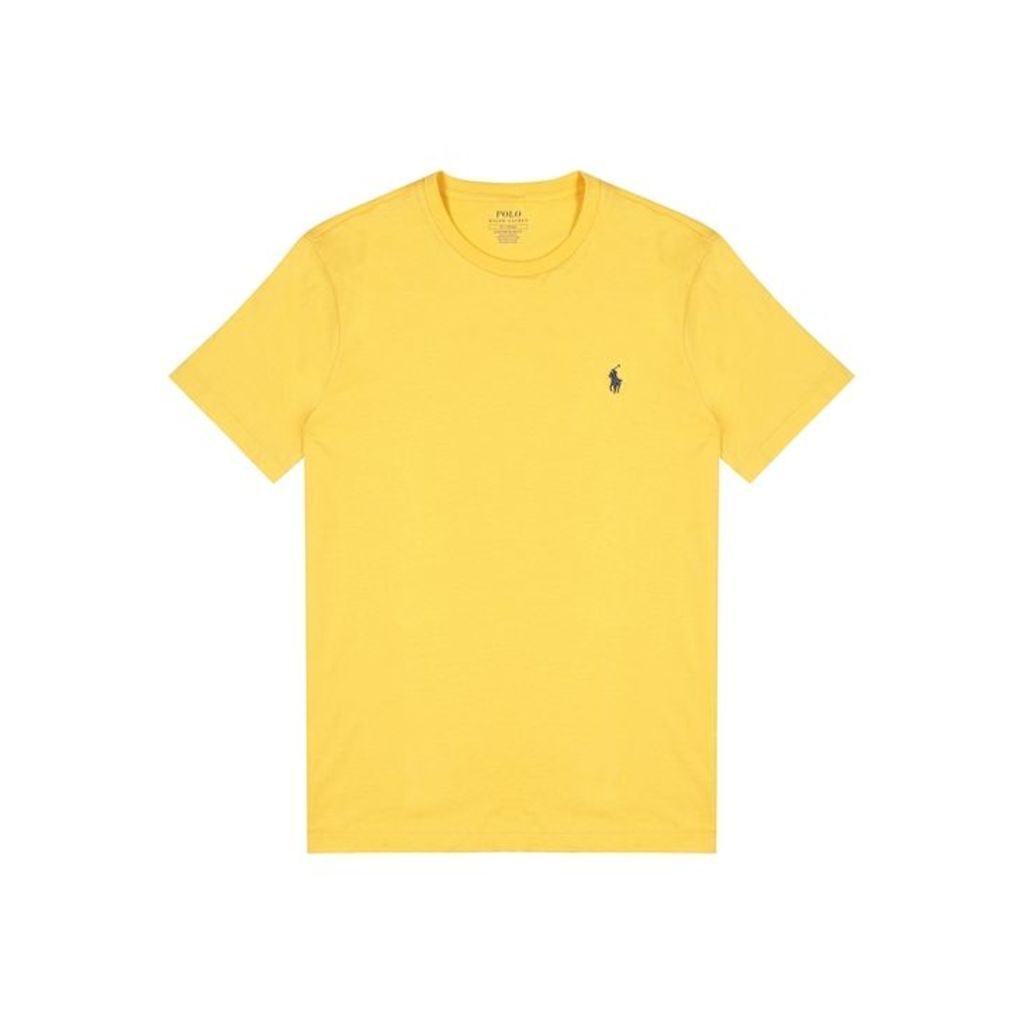 Polo Ralph Lauren Yellow Cotton T-shirt