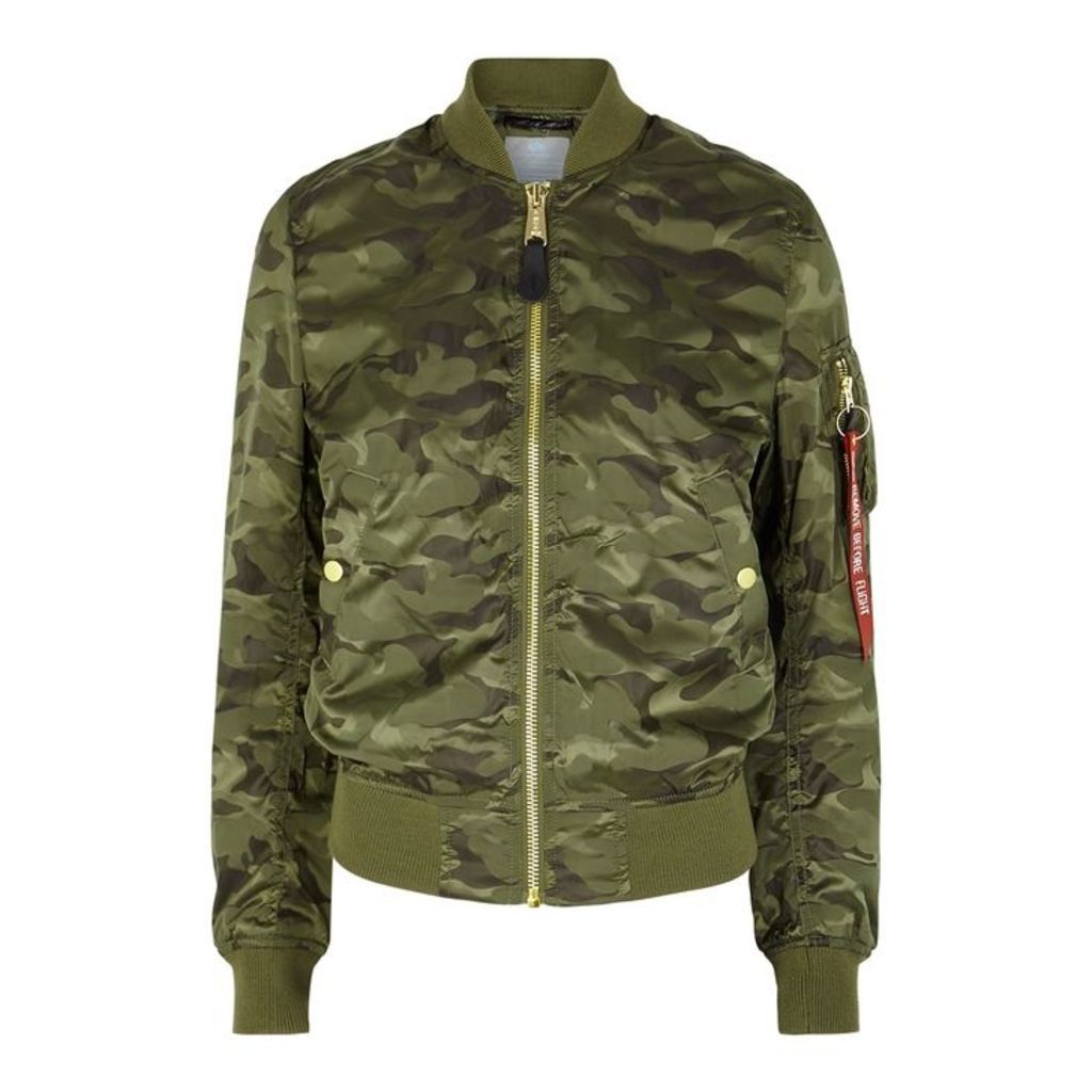 Alpha Industries MA-1 VF Camouflage Bomber Jacket