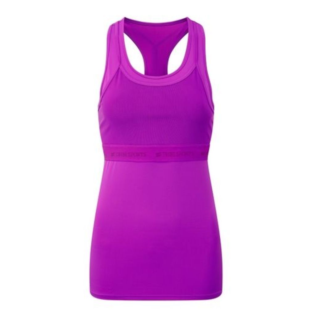 Tribe Sports Layered Racer Vest - Berry