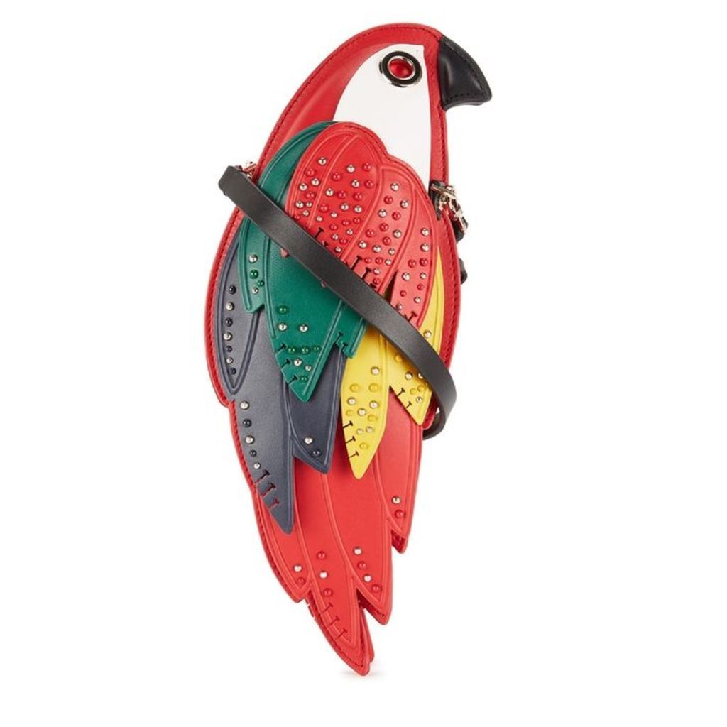 Kate Spade New York Rio Parrot Multicoloured Leather Cross-body Bag