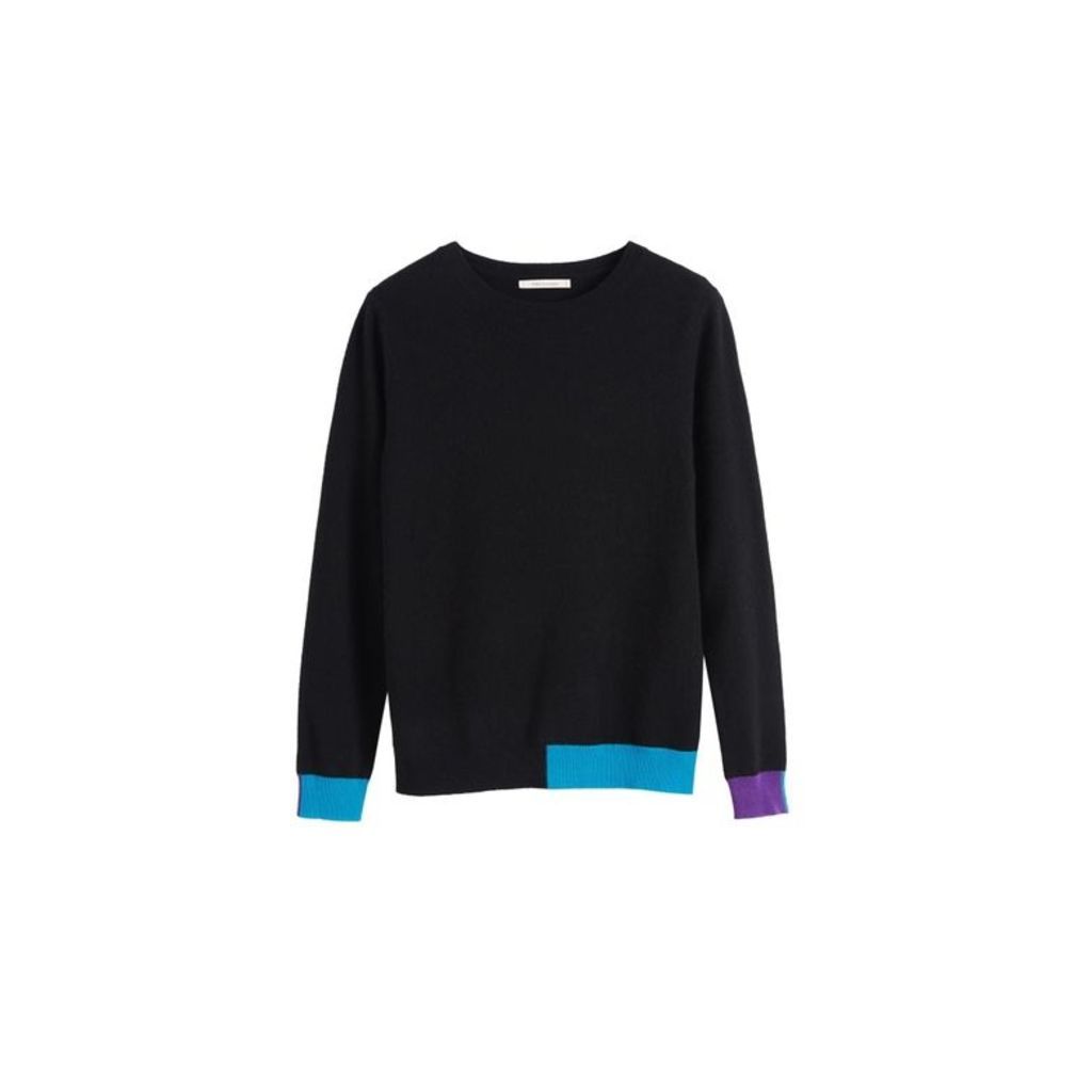 Chinti & Parker Black Cambridge Cashmere Sweater