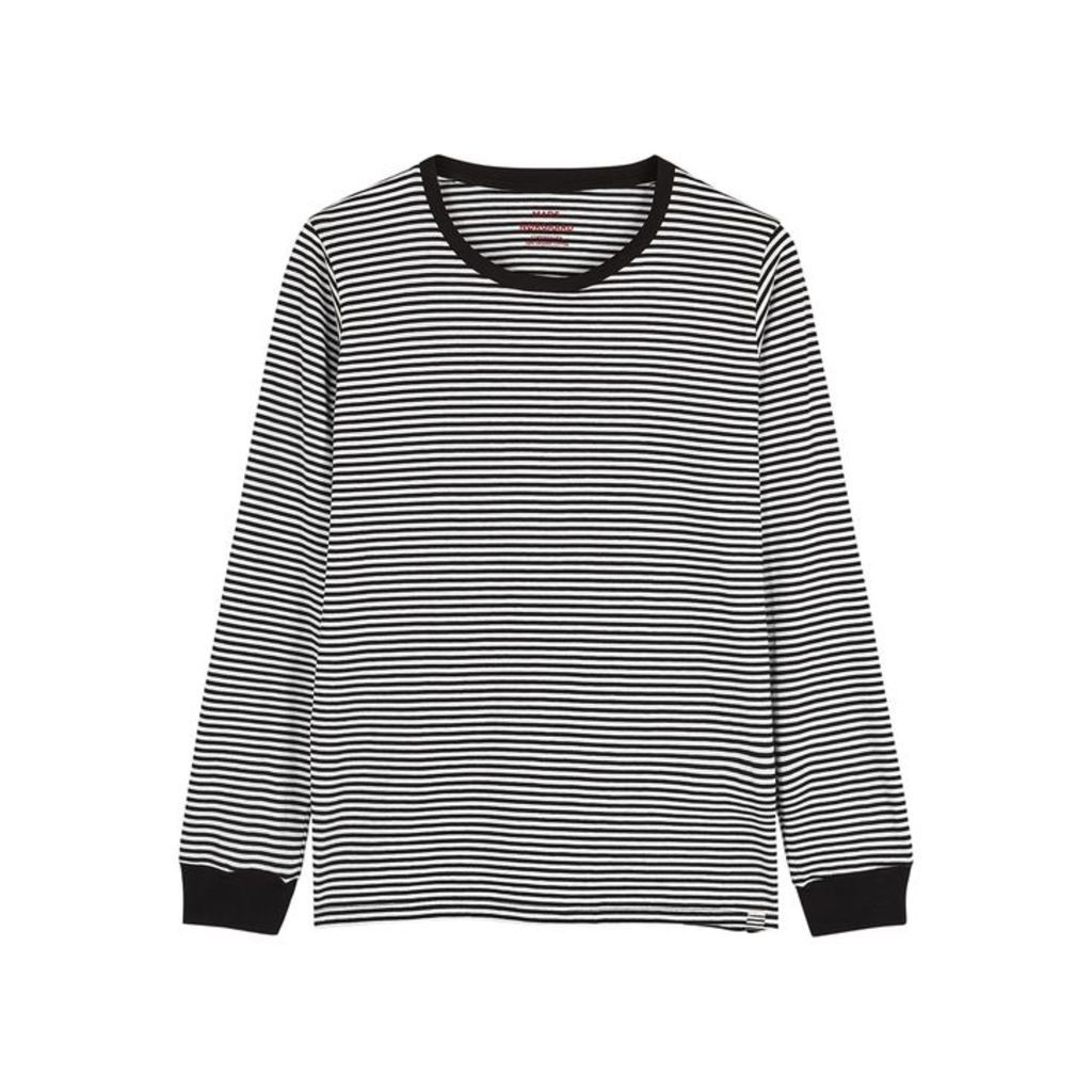 MADS NORGAARD Trimmy Striped Cotton Top