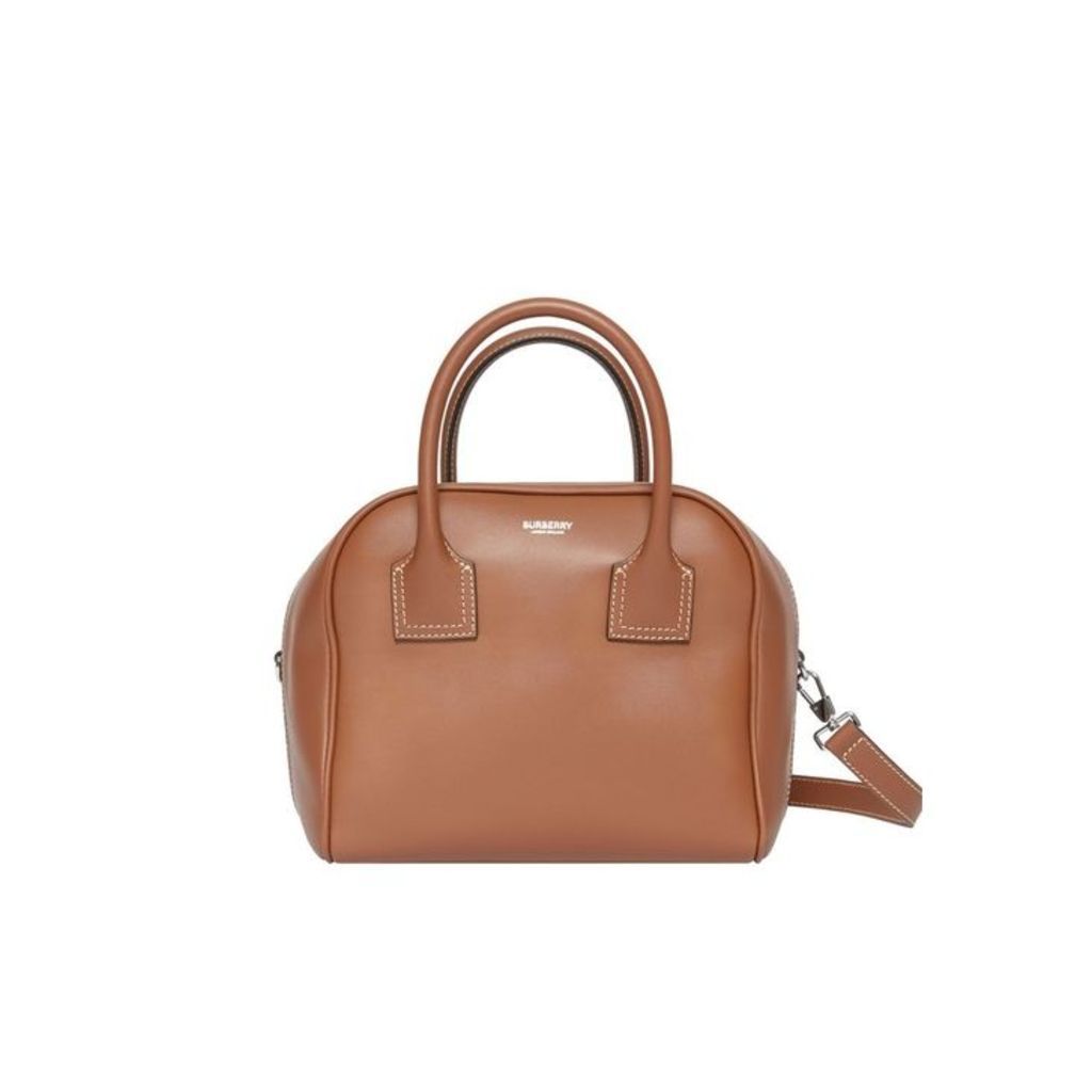 Burberry Small Leather Cube Bag