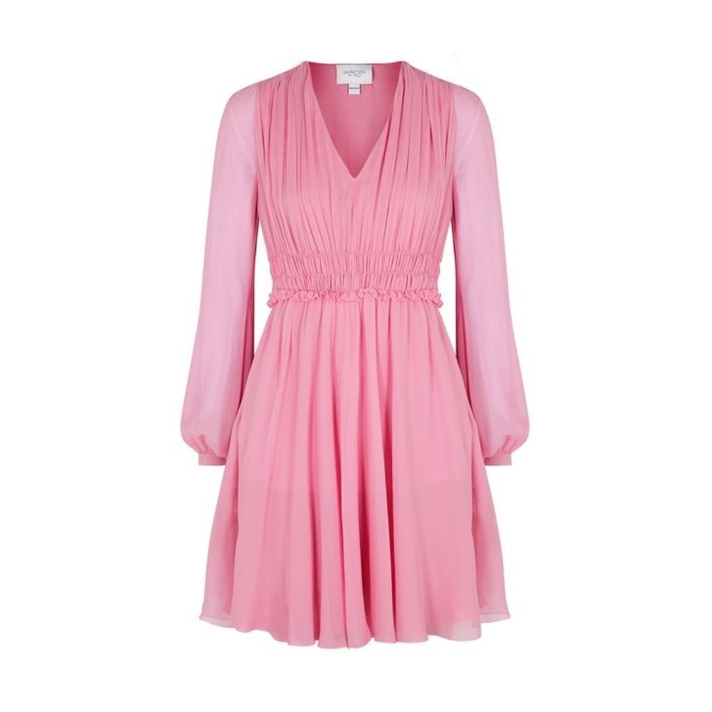 Giambattista Valli Pink Silk Chiffon Dress