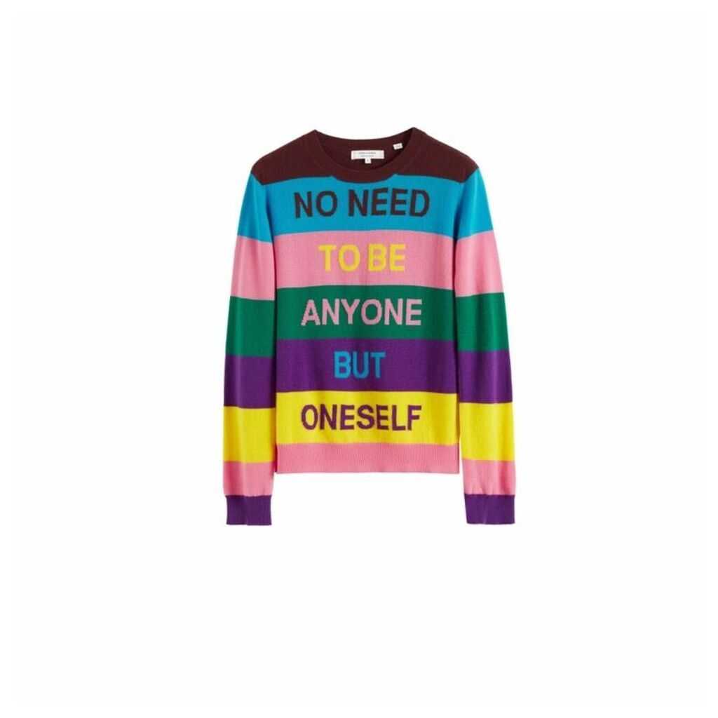 Chinti & Parker Multicolour Oneself Striped Cashmere Sweater