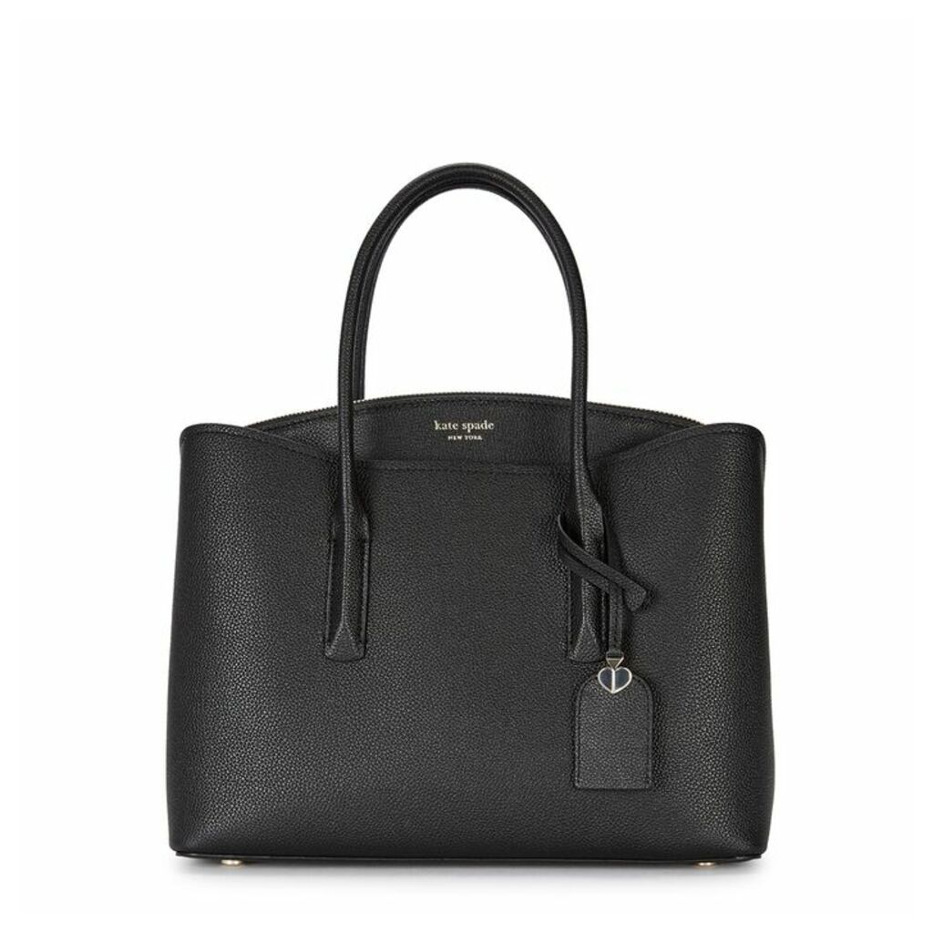 Kate Spade New York Margaux Black Leather Top Handle Bag