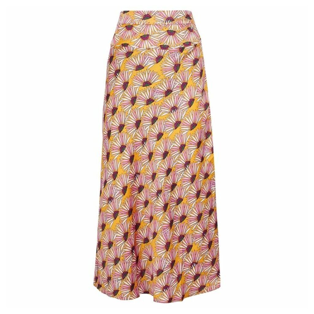 Free People Normani Floral-print Midi Skirt