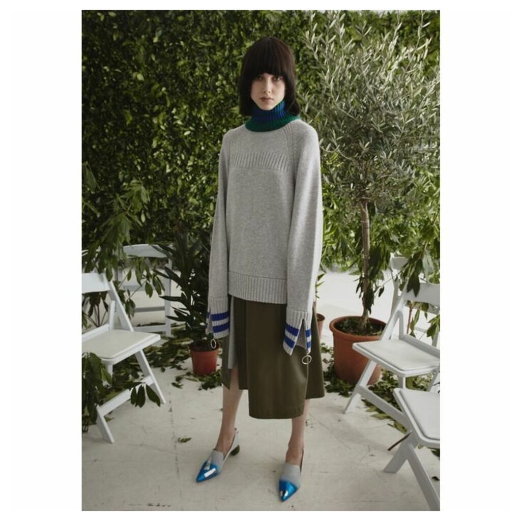 Jamie Wei Huang Cashmere Turtle Neck Jumper Grey