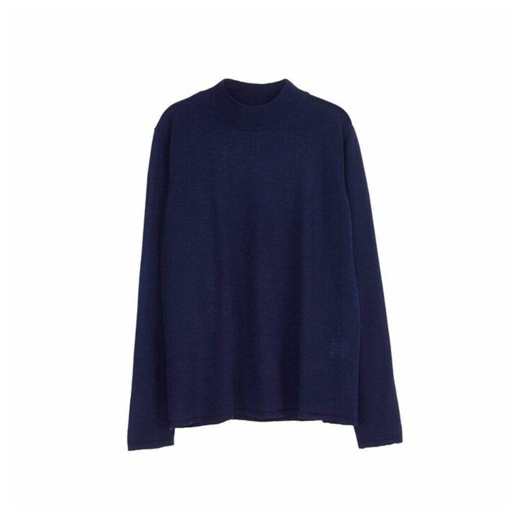 Arela Joan Merino Wool Sweater In Blue