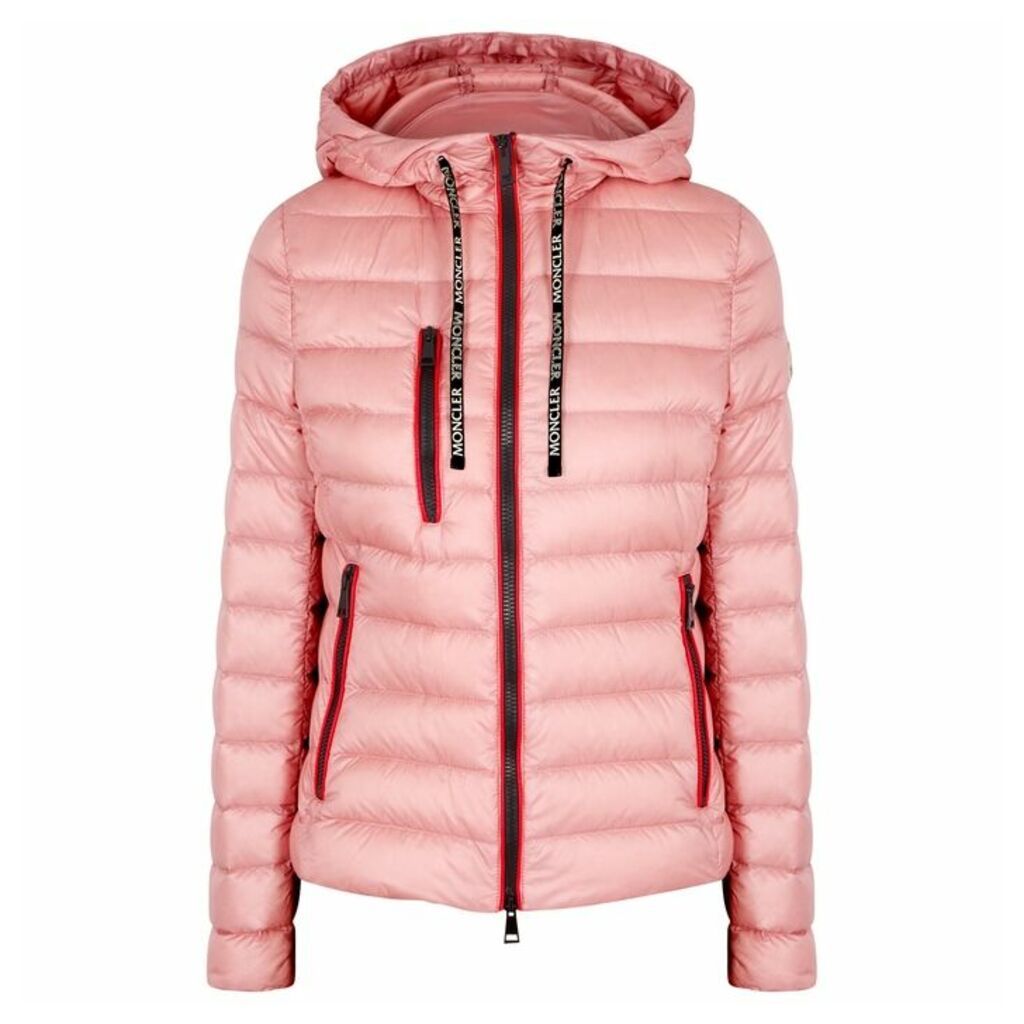 Moncler Seoul Pink Quilted Shell Jacket