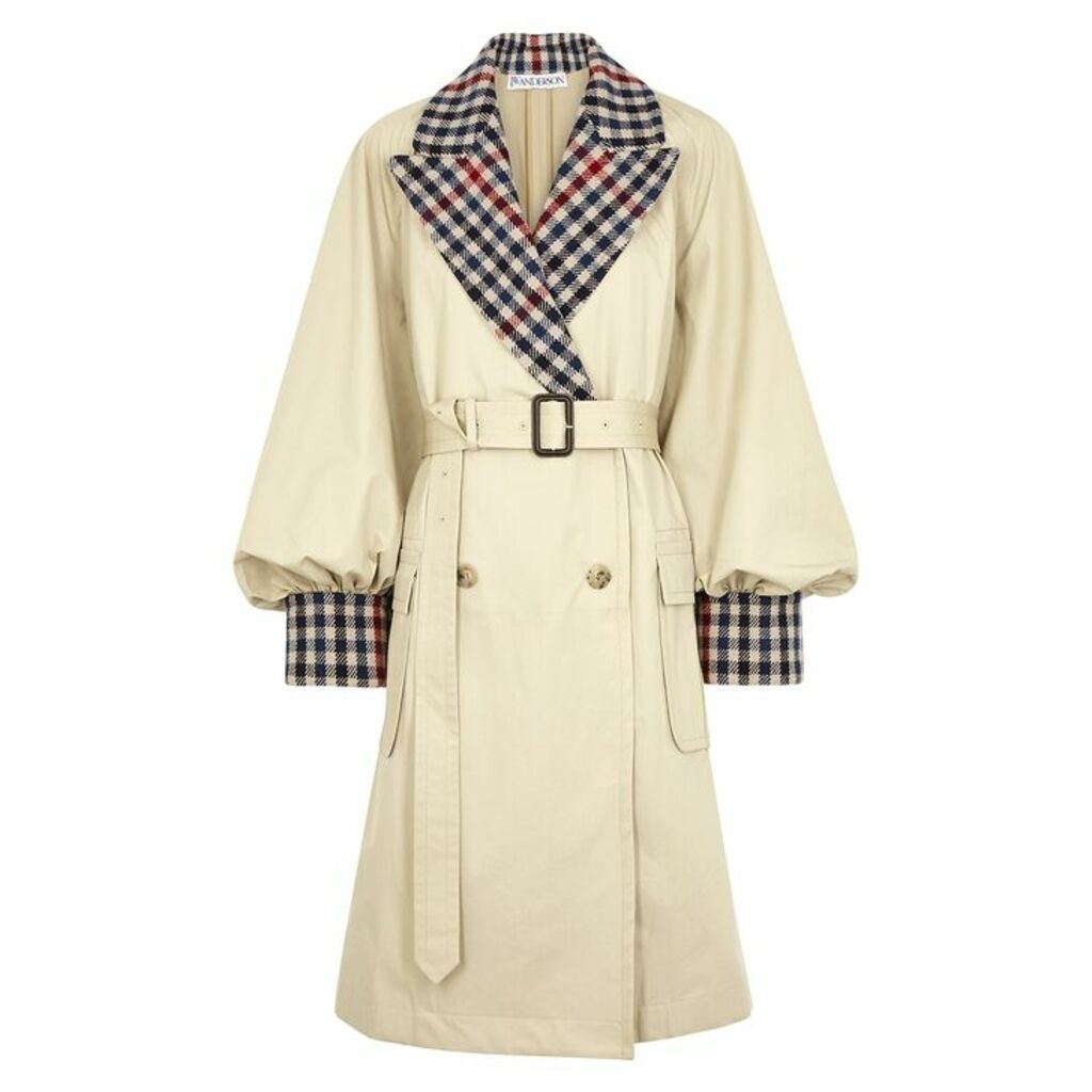 JW Anderson Sand Cotton Trench Coat