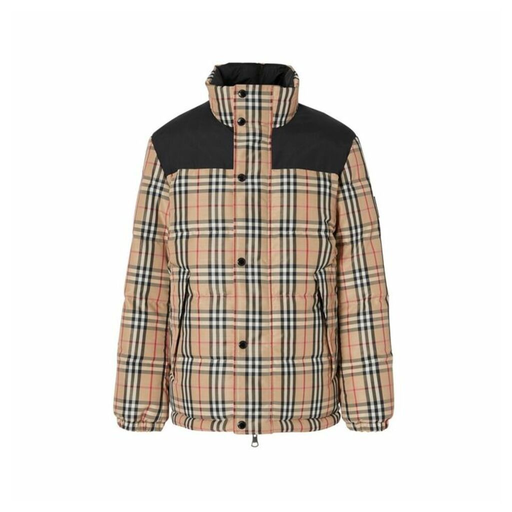 Burberry Reversible Vintage Check Recycled Polyester Jacket