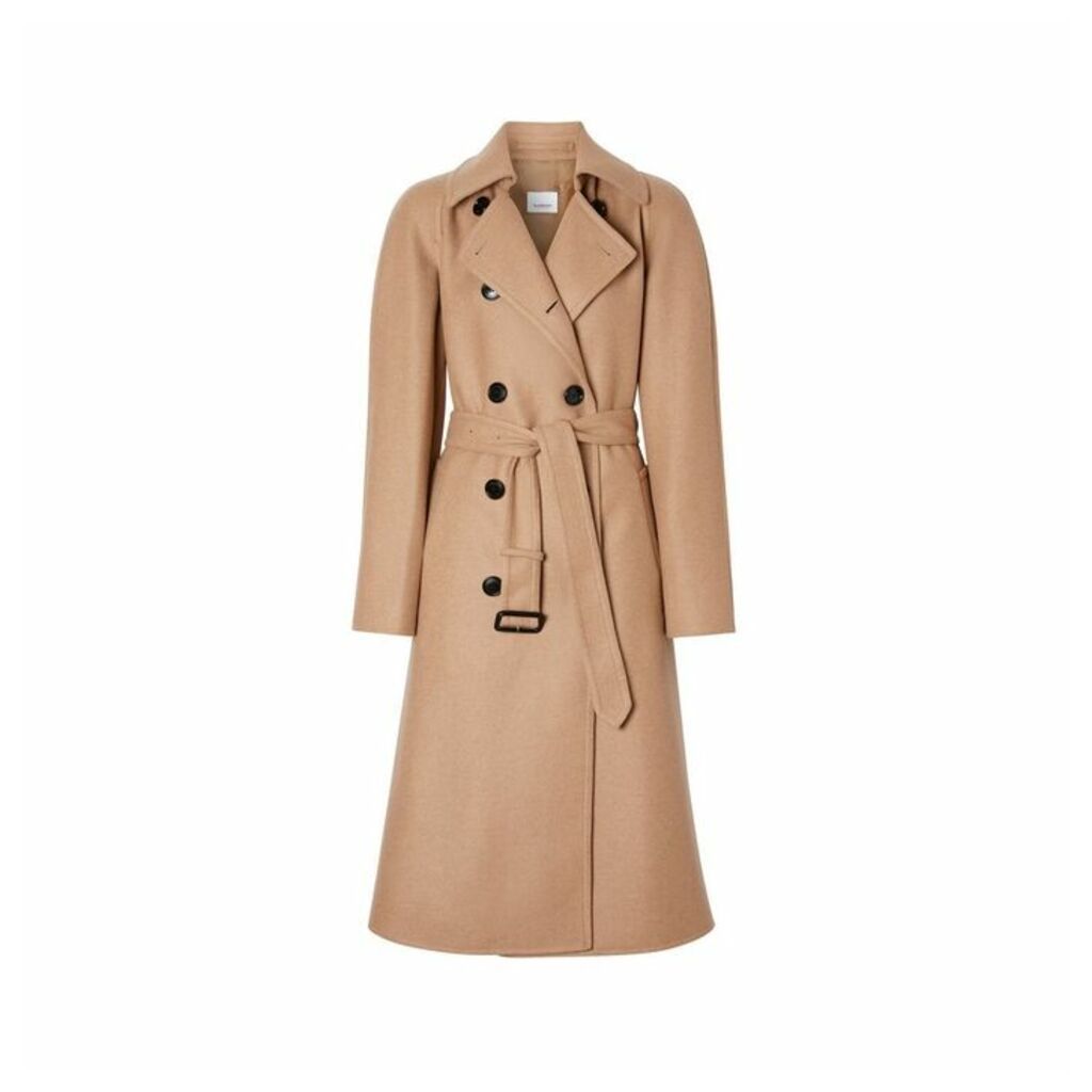 Burberry Double-faced Cashmere Trench Coat