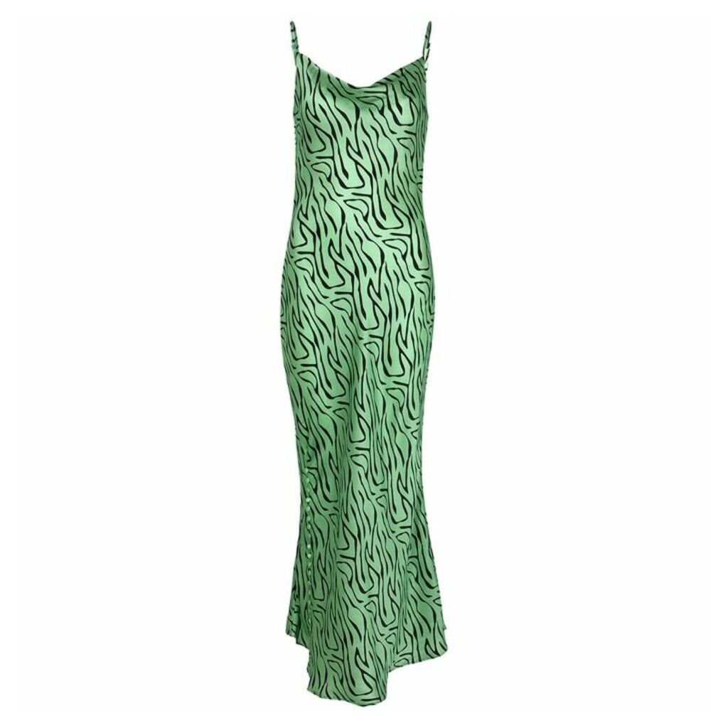 Olivia Rubin Lia Printed Silk Dress