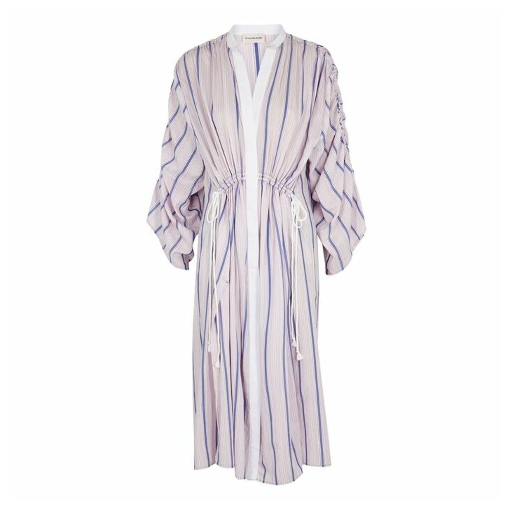 BY MALENE BIRGER Genua Striped Cotton-blend Dress