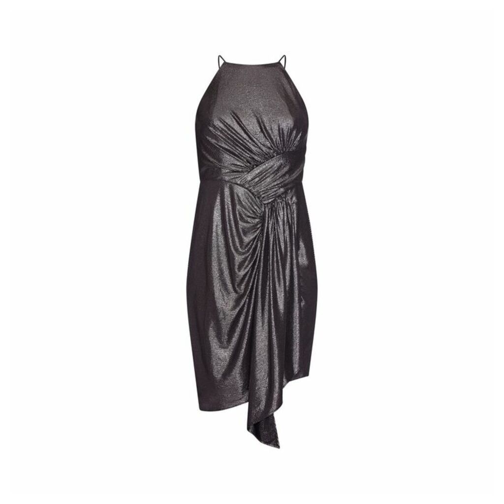 Adrianna Papell Metallic Jersey Dress