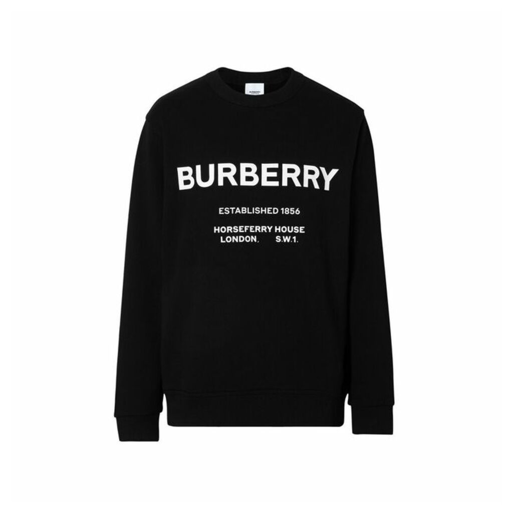 Burberry Horseferry Print Cotton Sweatshirt